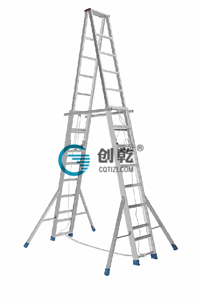 8米人字伸缩梯
